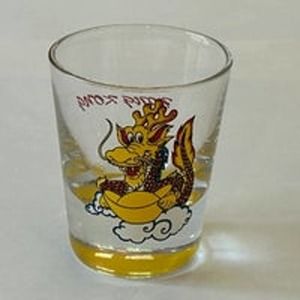 Dragon~Hong Kong Shot Glass